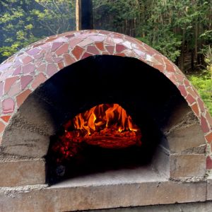 手作りピザ窯