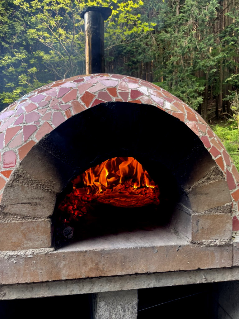 手作りピザ窯