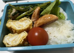 空心菜と豚肉炒めがメイン
