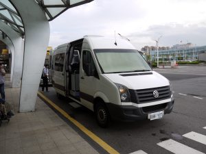 ガイドさん出迎え