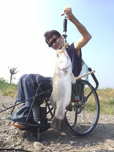 台湾初バラマンディ