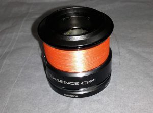 替えスプールでライン変更