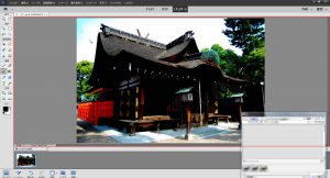 暗処理後の画像