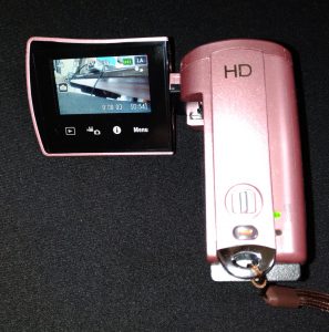 JVC GZ-N1のモニタの様子