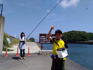 念願のキスが釣れました！