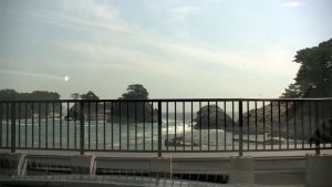 駿河湾は荒れていた