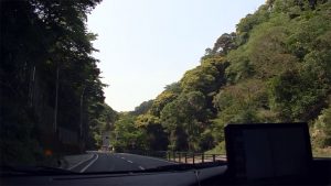 山を降り松崎町へ入る