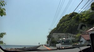 とうとう海に出た