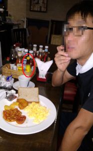 タイへ行ったときの一コマ