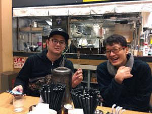 羽田空港のラーメン屋さんで