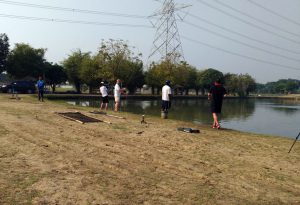 みんなでチャンスを待ちます