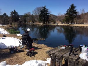 忍野のロケーションは最高です