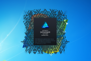 Affinity Designerの起動画面