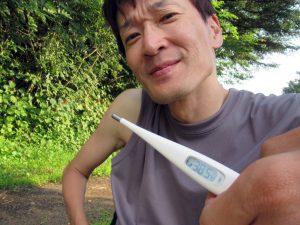 あっという間に体温は上がる