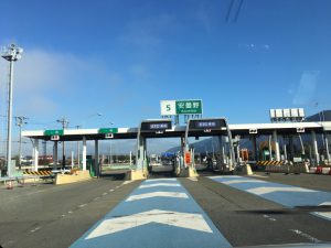 朝方には安曇野へ