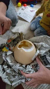 殻が固くて割るのが大変です