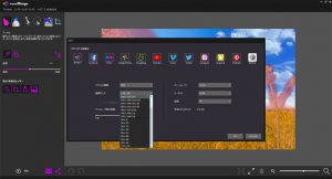 PhotoMirageの出力画面
