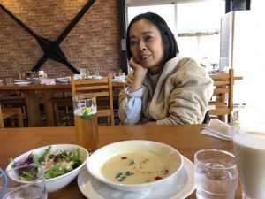 ご機嫌のかみさん