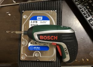 最終手段のドリル