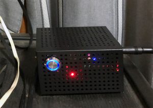 完成したラズパイ４サーバー