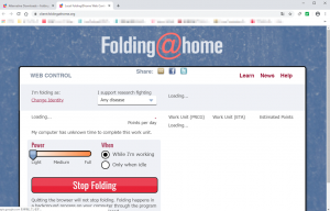 プログラムのブラウザベース画面