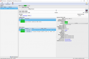 プログラムの管理画面