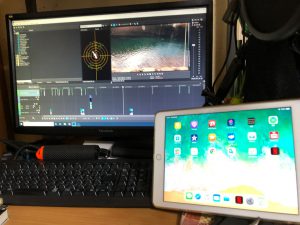 タブレットを使ったマルチモニタ