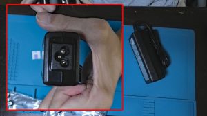 付属の電源ケーブル