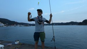 ふぐ担当からアジ係長へ昇進！