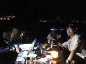 元気に親子ショット