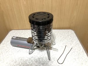 中華製 ヒーターアタッチメント とSOTOシングルバーナー