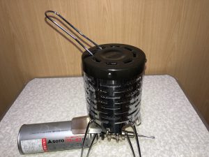 ヒーターアタッチメント 取り外し用の金具付き