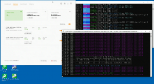 マイニングが始まりました!