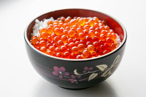 今夜はイクラ丼