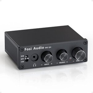 USB DAC　Fosi Audio DAC Q4
