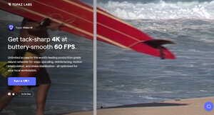 TOPAZ LABSのTopaz Video AI