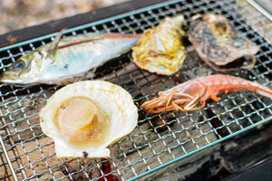 海鮮バーベキュー(イメージ)