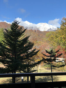 白馬の山々が一望できる！