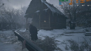 BIOHAZARD VILLAGEの不気味な村へ侵入