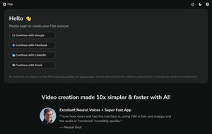 ビデオ 生成AI のFliki