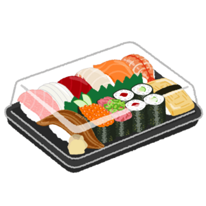 冷たいお寿司は夏に最高だね