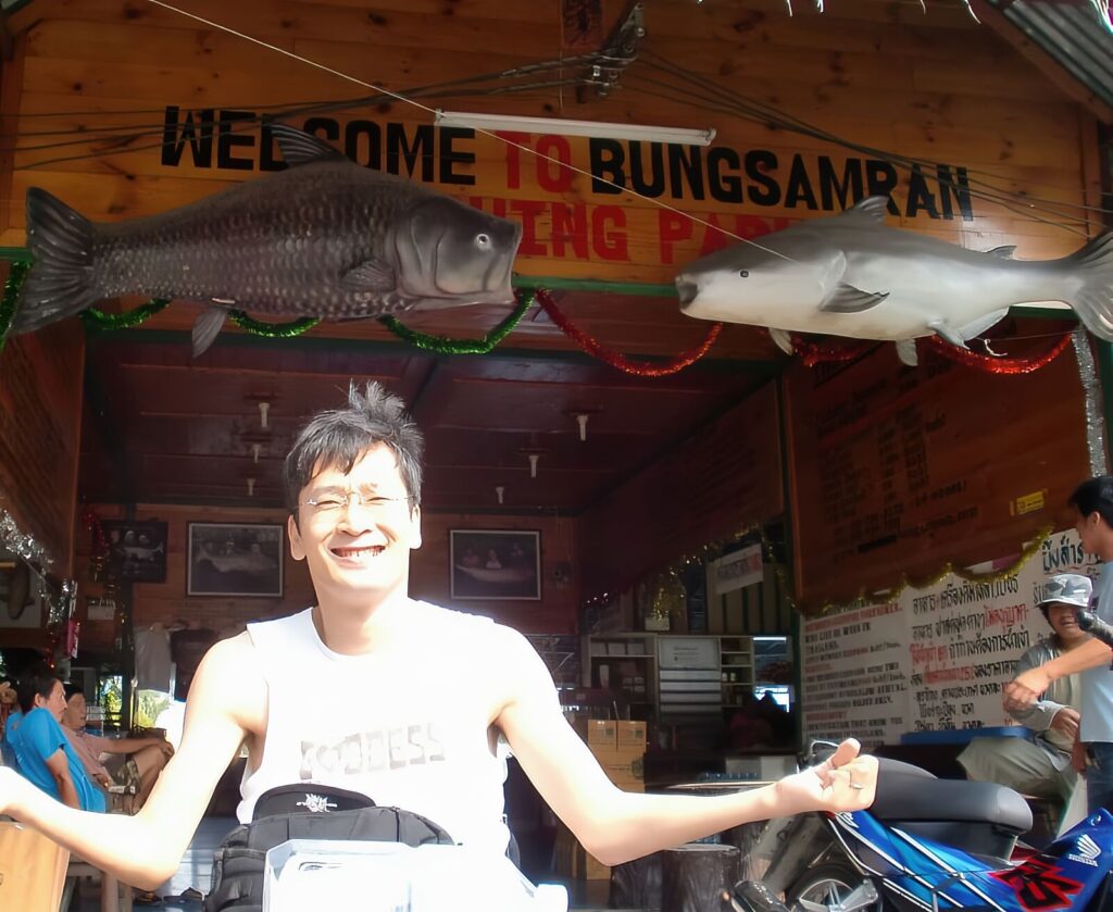 昔のブンサムランにて